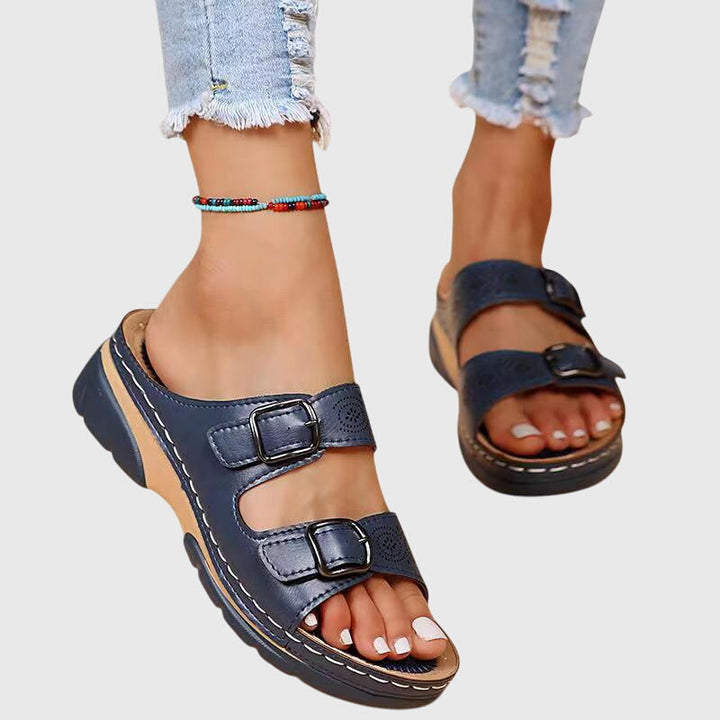 Olivia™ | Orthopedic Leather Sandals