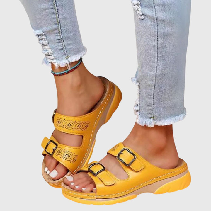 Olivia™ | Orthopedic Leather Sandals
